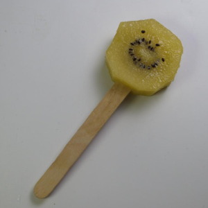 kiwi fruit slice ice pops